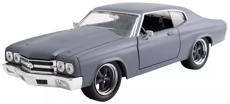 Jada Toys Fast Furious Series Dominic Chevy Chevelle SS Matte Grey Готовый продукт и 1/24 F&F