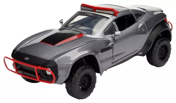 Jada Toys Fast Furious Series Rally Fighter Серый металлик Готовый продукт JADA98297 и 1/24 F&F (Летти)