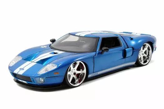 Jada Toys Jada Ford GT Fast Furious Movie Blue Ford by 97177 [Jada] & 1/24 [Item]
