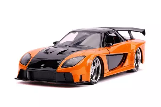 JADA TOYS JADA TOYS Mini Car Size MAZDA Fast Furious 1/24 FAST&FURIOUS HAN S RX-7 &