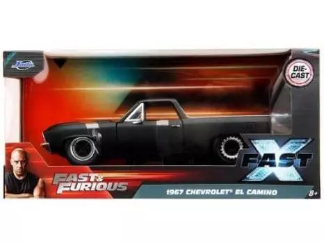 Jada TOYS Jada Toys Scale и Chevrolet El 124 Fast Furious 1967 Camino