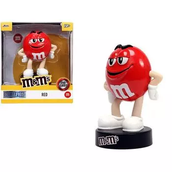 JADA TOYS красная металлическая фигурка 4 дюйма литая внутренняя часть дисплея 32028 M&M s M&M s [предмет]