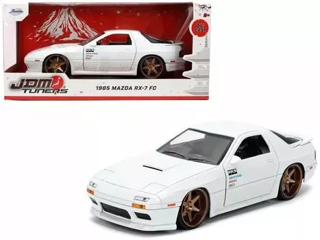 JADA TOYS Mazda FC3S 1985 Белый JDM Tuners 35955 1/24 RX-7 [Товар] белый