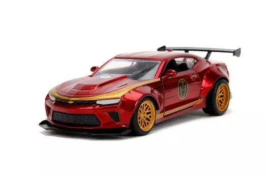 Jada Toys Metals Avengers 2016 Chevy Scale Vehicle Red Die-Cast Camaro, 132 Die-Cast