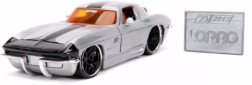JADA TOYS Мини-машинка 20th ANNIVERSARY 1963 Chevy Corvette 20th Anniversary Series 1/24