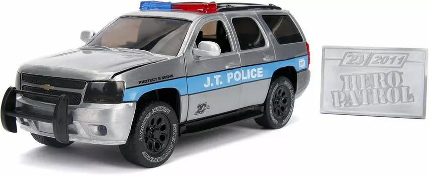 JADA TOYS Мини-машинка 20th ANNIVERSARY 2010 Chevy Tahoe Police 20th Anniversary Series 1/24