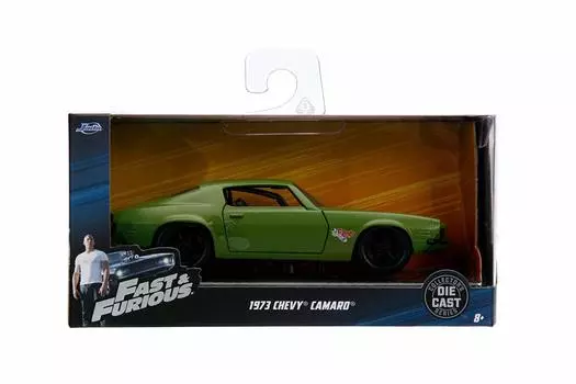 JADA TOYS Миниатюрный автомобиль FAST FURIOUS Chevy Camaro 1/32 и DOM s F-Bomb
