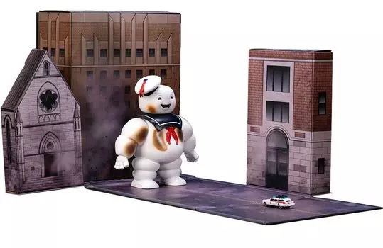 JADA TOYS Nano Ghostbusters Marshmallow Man Nano Hollywood Stay Puft и & Ecto-1 Ecto-1 [Предмет]