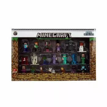 Jada Toys Nano Metalfigs Minecraft Jada Toys Nano Metalfigs Minecraft Литая фигурка 2 см x 20 Литая [Предмет]