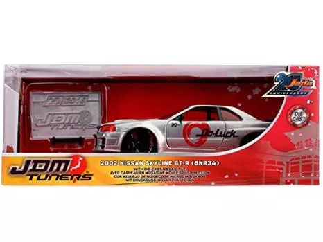 Jada TOYS SCALE 20th ANNIVERSARY JDM NISSAN SKYLINE Jada TOYS Scale 20th Anniversary Series Nissan Skyline 124 JADA 2002 GT-R (Р34) 124 ДЖАДА
