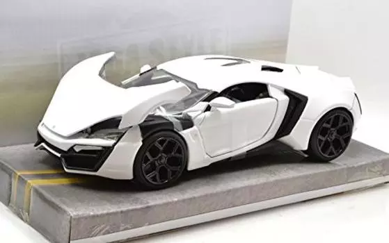 JADA TOYS Scale Big Time Muscle Hyper 124 Lykan Sports (белый) [Элемент]