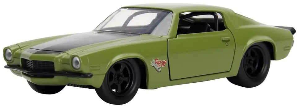 Jada Toys серия «Форсаж» 1973 Chevy Camaro Green Готовый продукт 1/32 F&F