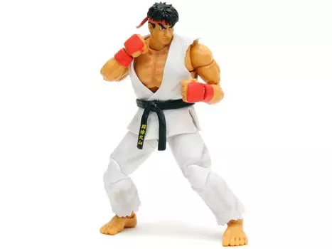 Jada Toys Street Fighter II 6-дюймовая фигурка Рю, игрушки для детей и взрослых