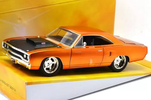 JadaTOYS FURIOUS PLYMOUTH JadaTOYS Furious Sky 1970 PLYMOUTH 124scale FAST & 7 Dom s 70 ROADRUNNER 124scale Fast & Mission Dominic оранжевый