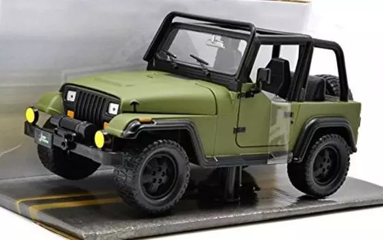 jadaTOYS JUST TRUCKS JEEP JadaTOYS Scale JUST TRUCKS JEEP 124SCALE 1992 WRANGLER (АРМЕЙСКИЙ ЗЕЛЕНЫЙ) 124 1992 WRANGLER (АРМЕЙСКИЙ ЗЕЛЕНЫЙ) [Элемент]