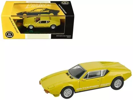 JADI B De Tomaso Pantera 72 Желтые с левым рулем PA55642 1/64
