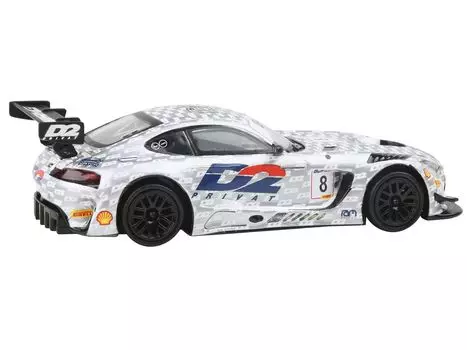 JADI B Mercedes AMG GT3 Evo 22 Galf 12h Ram Racing D2 Ливрея PA55357 #8 1/64