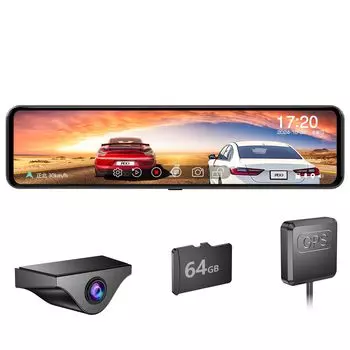 JADO Drive Recorder Зеркальный тип 4K Высокое качество Свободное увеличение Функция зума Высокопрочный Тип C в соответствии с ЕС Новый