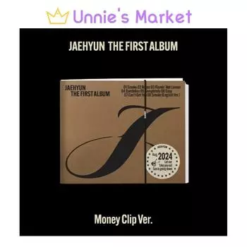 JAEHYUN (NCT) 1-й альбом [J] (Зажим для денег, версия) + Бесплатный подарок 1EA