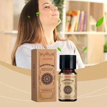 Jakehoe Эфирные масла для ароматерапии в помещении, повседневная домашняя обстановка, отдых, теплая атмосфера, диффузор для ароматов, ароматические эфирные масла 10ml