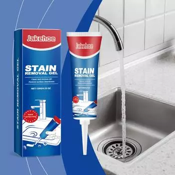 JAKEHOE Пятновыводитель Гель-Удаитель Жира Стиральная Машина Кухонный Чистящий Средства Для Ванной Комнаты Бытовой Пятновыводитель Гель 120ml