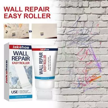 Jakehoe Wall Repair Paste Household White Wall Repair Paste Waterproof And Crack-proof Covering Mildew Stains Renovation Paste Wall patching paste
