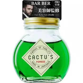 JAMZ HAIR Cactus Pomade помада мужской кондиционер для волос на водной основе водорастворимый неароматизированный жирный 180 г большой емкости
