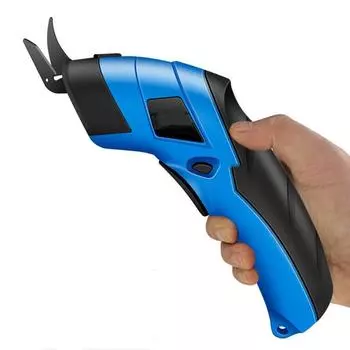 JANGKLIFE DIY электрические ножницы для резки ткани, кожи, портного, лезвия из карбида вольфрама, портативные ручные инструменты, литиевые батареи