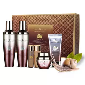 Jant Blanc Уход за кожей со слизью улитки, набор из 4 предметов