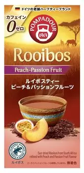 Japan Green Tea Center Pompadour Rooibos Tea Peach Passion Fruit 10TB 10 bags x 12 pieces &