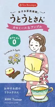 Japan Green Tea Center Tea Club Chamomile Apple x 4 pieces Women s Utou-san s & 10.5