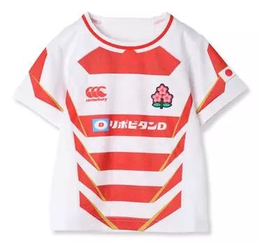 JAPAN KIDS REPLICA HOME JERSEY 120 [Canterbury] 10_Белый