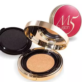 Japan Medical System M5fusion Face Fit Cushion Foundation 23N 14g Beauty Serum легко опускается до 72 Glossy Thick Запатентованная технология
