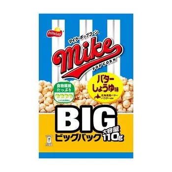 Japan Mike Popcorn со вкусом соевого соуса и масла, большая упаковка 110 г x 12 пакетиков Frito-Lay