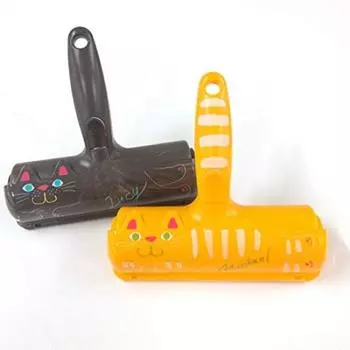 Japan Seal Paku Paku Roller Lucy Michael Набор из 2 шт. Для собак и кошек Пылеудаляющее средство Собачья шерсть Шерсть домашних животных Удаление шерсти Кошачья шерсть Волосы Пылеудаляющее средство Ковер