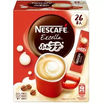 Japan Stick Excella Fluffy Latte 26 шт. x 6 шт. набор Nestl