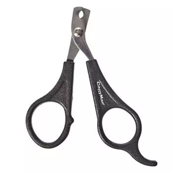 Japanese Doggy Man Pet Supplies Dog Cat Nail Scissors Elbow Nail Scissors Pet Nail Scrubber Beauty Tools Black