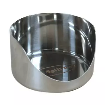 Japanese Food Pet Food Food Spill Feeding for Cats and Dogs Made in Japan [WTH] Bowl, Non-spill Pot, Bowl, Prevention, Plate, Ultra-Small (12cm),