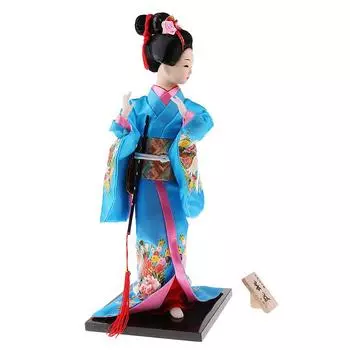 Japanese Geisha Kimono Doll Ornaments Crafts Home Decoration #2