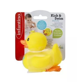 Japanese Infantino Windup Duck 305079 months and [Genuine Product] [4 up] [Bath Toy]