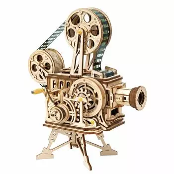 Japanese instruction manual Robotime 3D Wood Puzzle LK601 Projector Tsukurunsu® [Official sales/Japanese included]