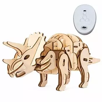 Japanese instruction manual Robotime Battery Operated 3D Wooden Puzzle Dinosaur Series Tsukurunsu® [Official sales/Japanese included] (D400
