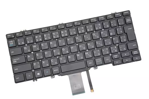 Japanese Keyboard Applicable Dell Latitude 7300 5300 Keyboard with Backlight Repair Replacement E-ZeeGaa
