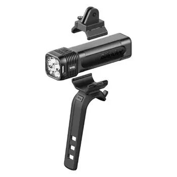 Japanese KNOG Bicycle Front Light BLINDER 1300 Blinder 1300 Lumens USB C Charging High Density Usage Waterproof Aero Handle Compatible Silicon Band