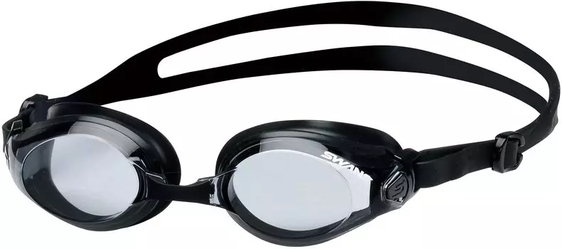 Japanese made swimming goggles SMBK Smoke Black Fitness Adult [Swans] SW-45N