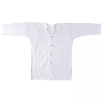 Japanese Saijiki Festival Supplies Carp Shirt White Plain 681 M белый