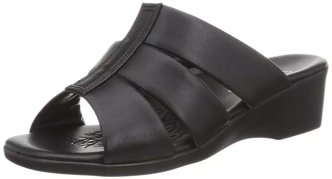 Japanese Sandals Office Sandals Easy to Black Small [Neushi] Wear_NU2554 Women s чёрный