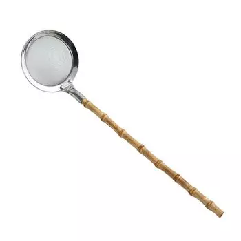 Japanese-style Bamboo Handle Colander Anti-scald Soup Scoop Tableware Noodle Spoon Dumpling D