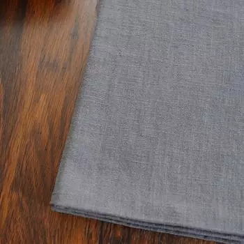 Japanese Style Cotton Linen Placemat Fabric Tableware Oven Mitts Absorbent Tea Water Cushion Pure Color Simple Home Table Cloth Linen Teacup Mat Medium Gray Custom size contact customer service