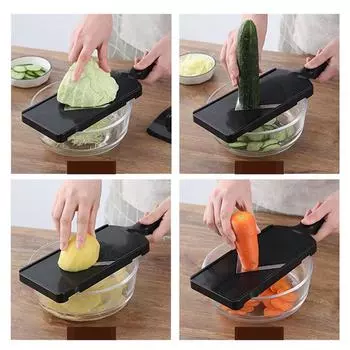 Japanese Style Vegetable Grater for Salad Preparation Ergonomic Handle Cabbage Slicer Multipurpose Shredding Tool
